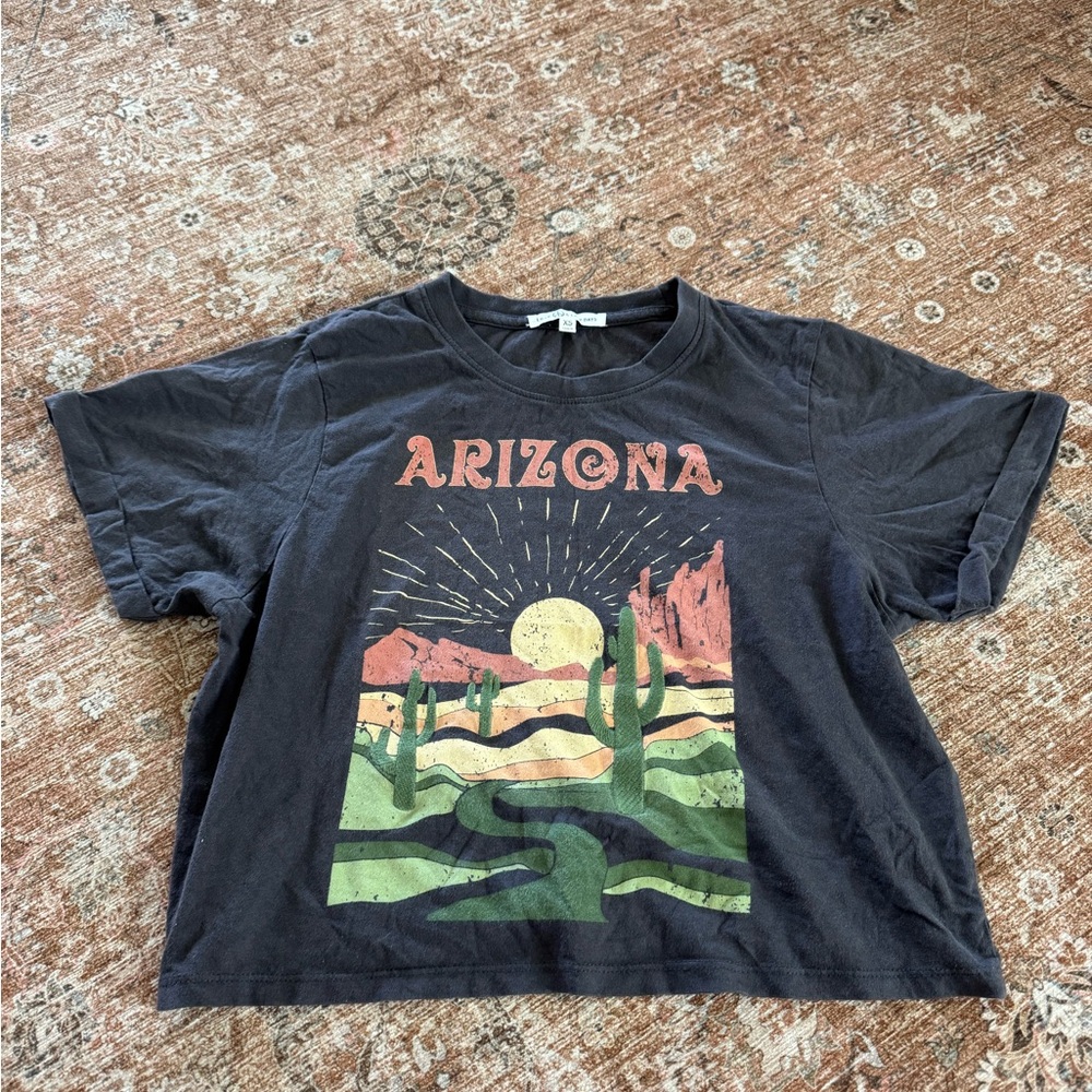 Arizona Graphic women top girls top t shirt XS